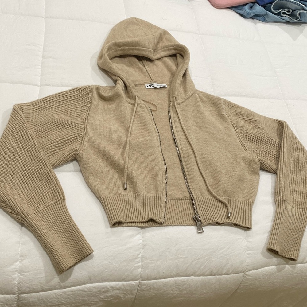 Zara cropped sweater